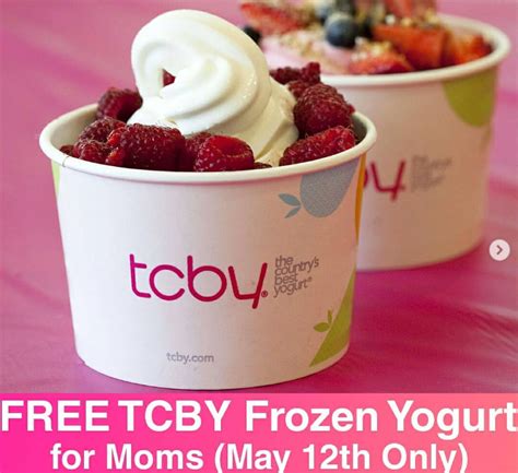 tcby yogurt near me coupons